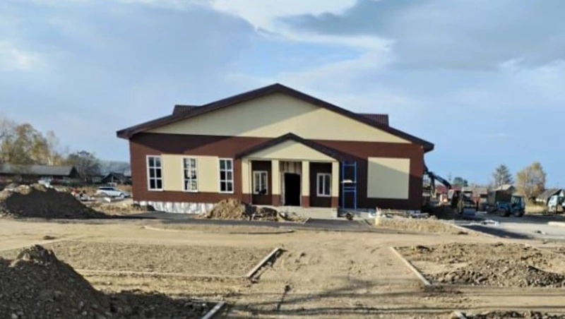 Подходит к завершению строительство современного культурного центра в с. Онор