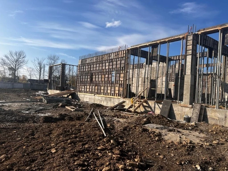 В с. Онор идёт строительство нового Дома Культуры