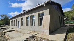 В селе Первомайск продолжается капитальный ремонт Дома культуры