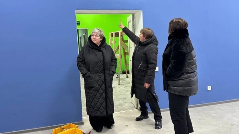 В селе Первомайск завершается капитальный ремонт Дома Культуры