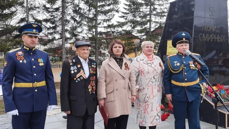 В Смирныховском районе отпраздновали 77-летие Великой Победы