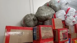 Очередную партию гуманитарного груза готовят к отправке в зону СВО