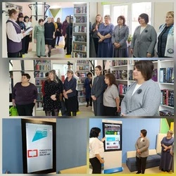 Сегодня на базе центральной библиотеки открылась модельная библиотека нового поколения