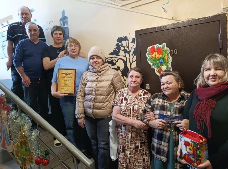 Подъезд из Смирныховского района признан одним из лучших на Сахалине