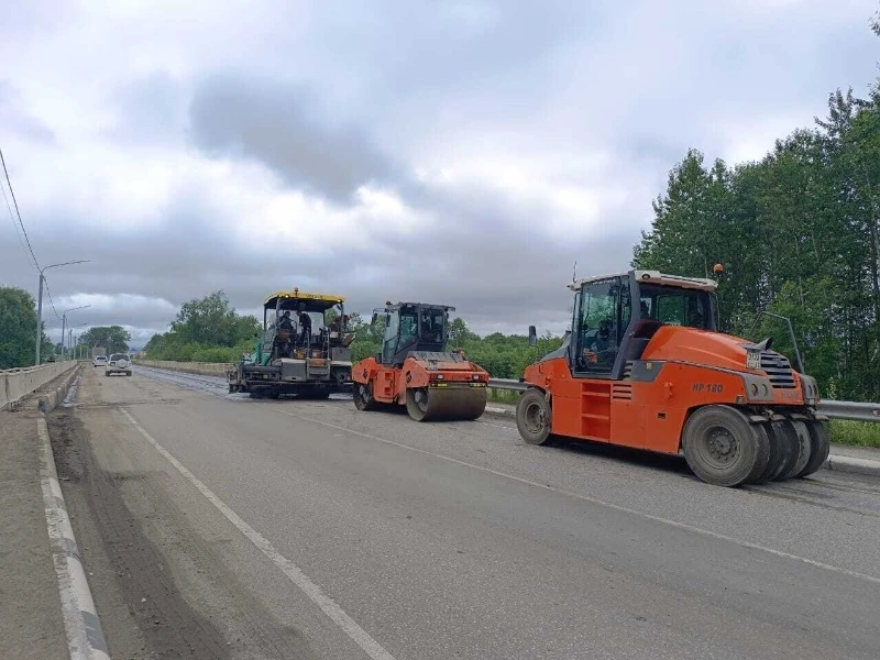 В Смирныховском районе завершён ремонт двух мостовых сооружений