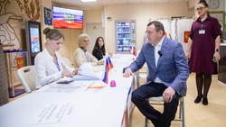 Валерий Лимаренко проголосовал на выборах президента Российской Федерации