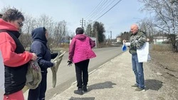 В Смирныховском районе продолжается месячник санитарной очистки