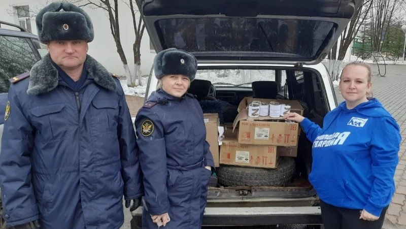 Очередная партия гуманитарного груза отправлена в зону СВО