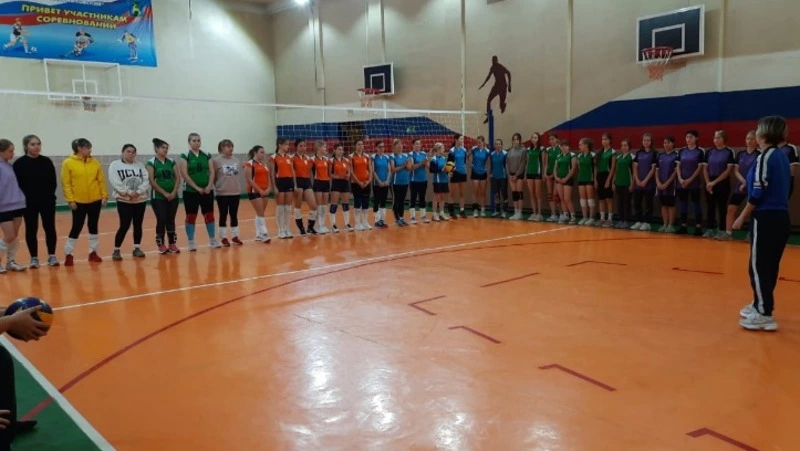 Открытые районные соревнования по волейболу среди женских команд