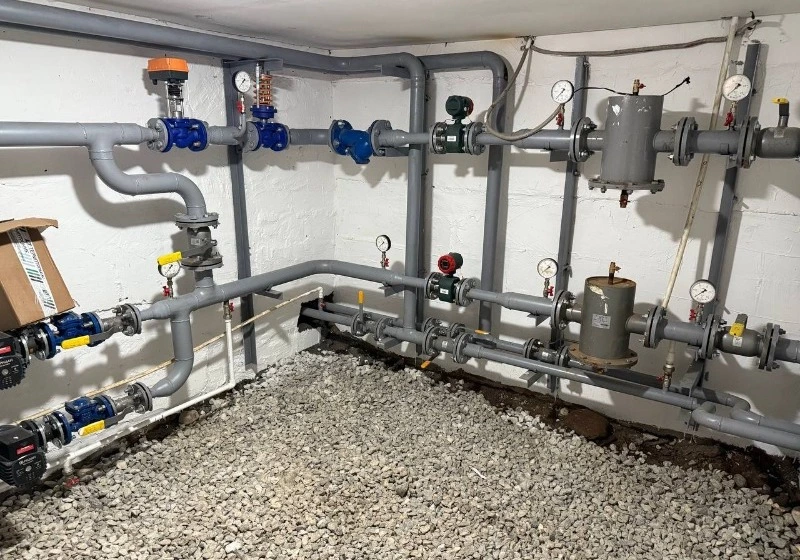 В Смирныховском районе продолжается капитальный ремонт подвальных помещений