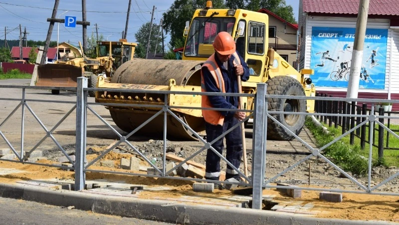 Капитальный ремонт ул. 8 Марта продолжается