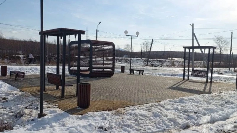 Современная зона отдыха в селе Первомайск: комфорт и новые возможности для жителей
