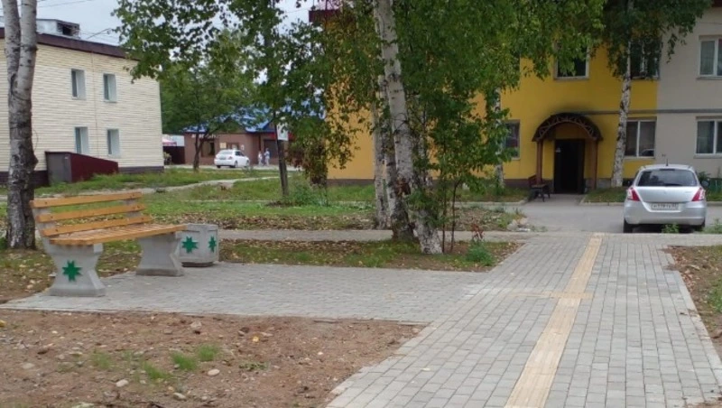 Благоустройство общественного пространства в Смирных