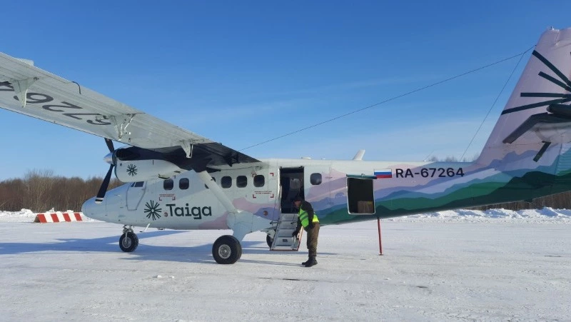 Первый пассажирский рейс из Южно-Сахалинска прибыл в Смирных