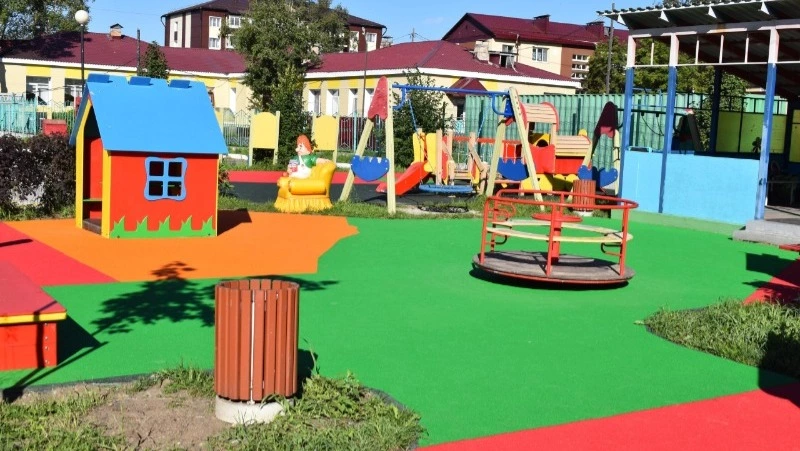 Обновленный детский сад "Островок" радует глаз!