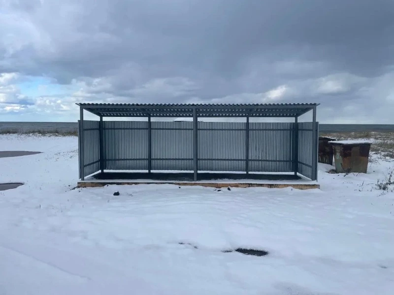 В туристических местах Смирныховского района обустроили новые площадки для накопления ТКО